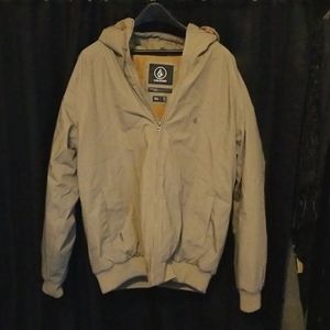 Volcom tan jacket L